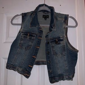 Denim vest